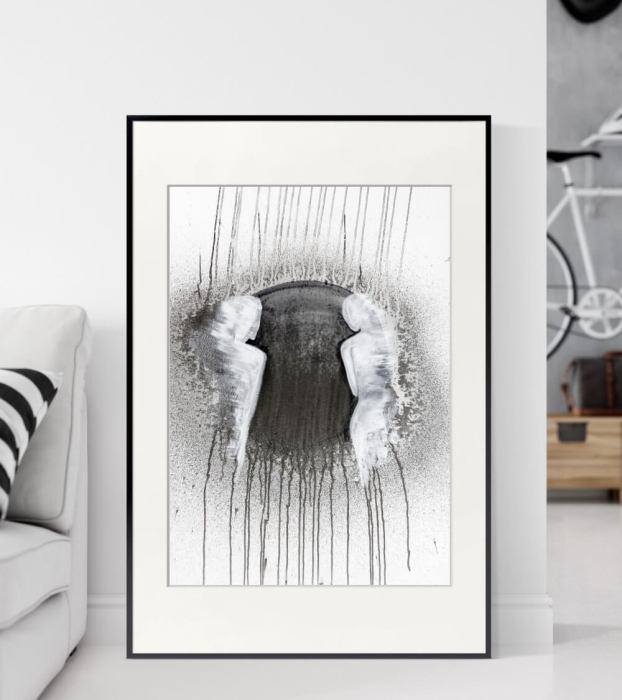 obraz 50/70, nowoczesne obrazy, abstrakcja kobieta 