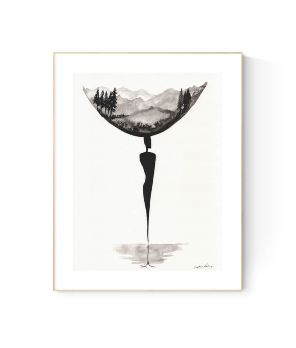 grafika  30/40, abstrakcja do salonu