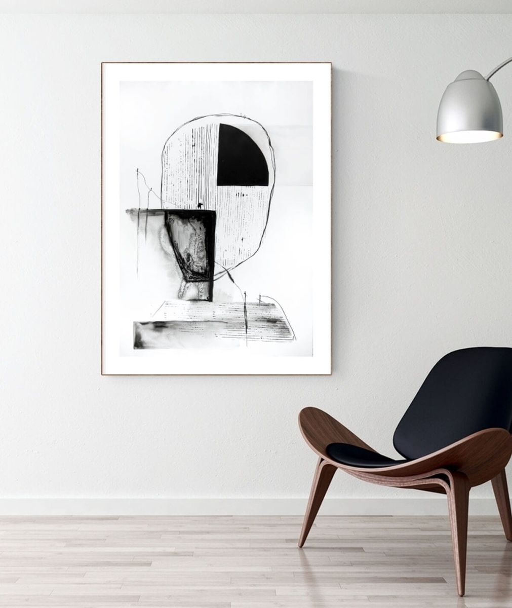 abstrakcja 70x100, duży obraz do salonu