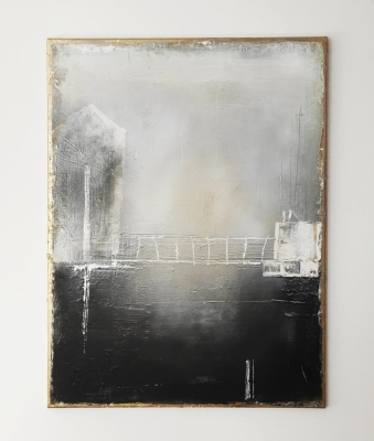 Obraz na płótnie abstrakcja loft , nowoczesny obraz industrial 60x80 cm