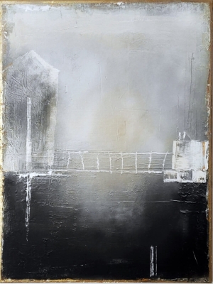 Obraz na płótnie abstrakcja loft , nowoczesny obraz industrial 60x80 cm