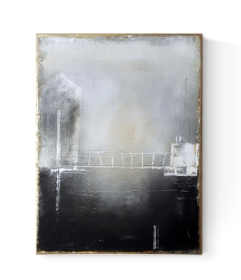 Obraz na płótnie abstrakcja loft , nowoczesny obraz industrial 60x80 cm