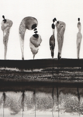 zestaw 2 obrazów 50 x 70 cm, minimalizm