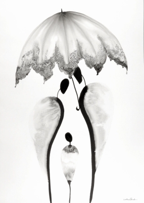zestaw 2 obrazów 50 x 70 cm, minimalizm