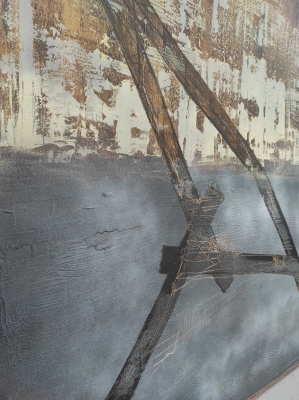 Obraz na płótnie 100x100 nowoczesny obraz industrial