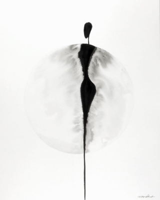 zestaw 3 grafik 40/50, styl skandynawski, abstrakcja