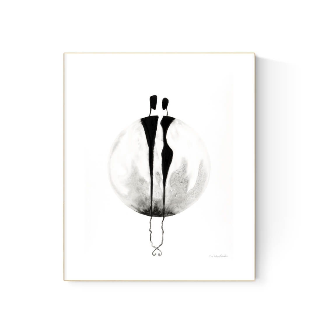 grafika 40 x 50 cm ręcznie malowana, nowoczesne obraz do salonu