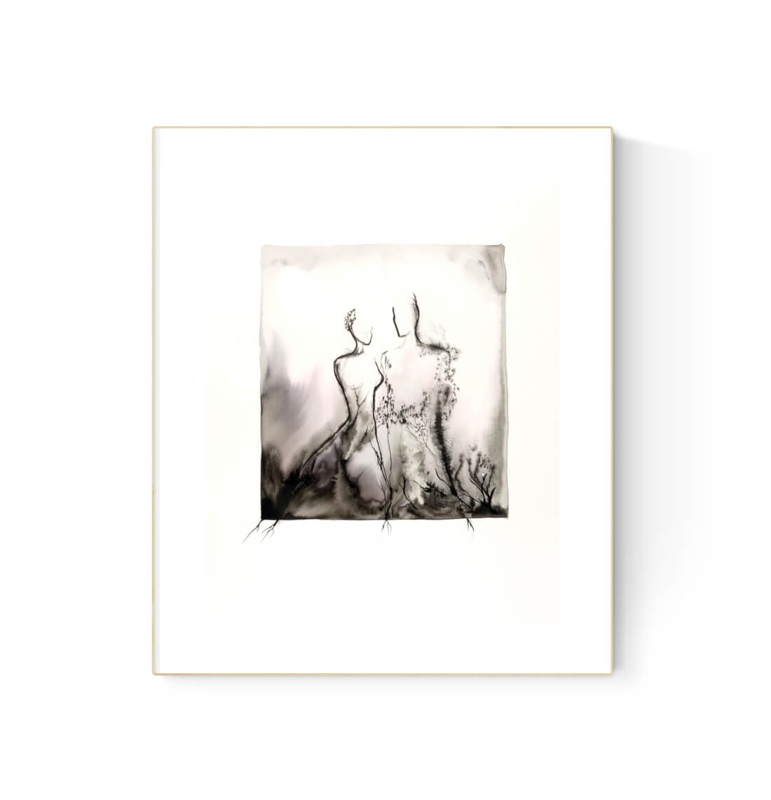grafika 40 x 50 cm ręcznie malowana, nowoczesne obraz do salonu