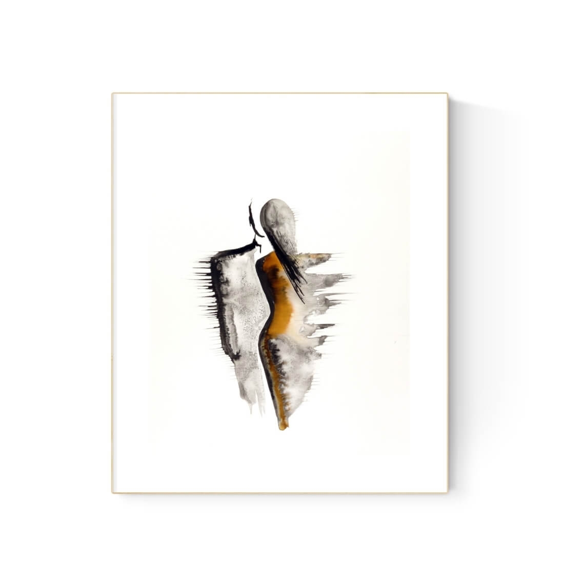 grafika 40 x 50 cm ręcznie malowana, nowoczesne obraz do salonu