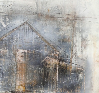 Obraz loftowy industrialny, 100x100, abstrakcja nowoczesny obraz do salonu loft