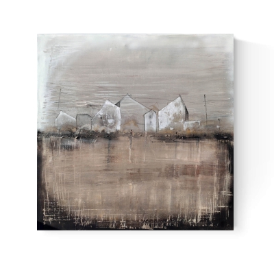 Obraz loftowy industrialny, 100x100, abstrakcja nowoczesny obraz do salonu loft