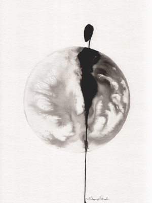 zestaw 2 grafik 30 x 40 cm, abstrakcja
