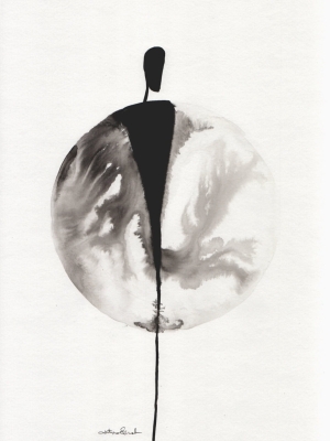 zestaw 2 grafik 30 x 40 cm, abstrakcja