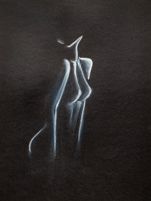 zestaw 3 zmysłowych aktów 30 x 40 cm