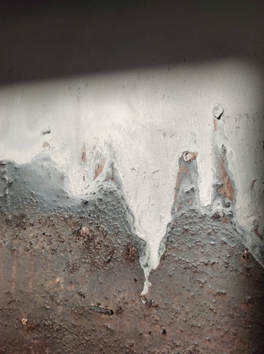 Nowoczesna abstrakcja 100x100 kolory ziemi