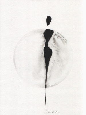 zestaw 2 grafik 30 x 40 cm, abstrakcja