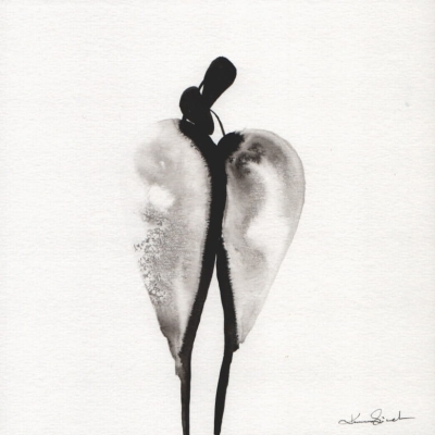 tryptyk pionowy 20 x 20 cm, minimalizm