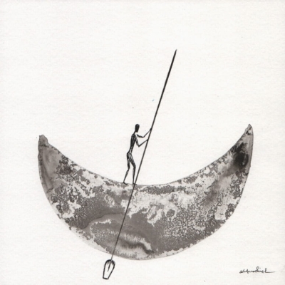 tryptyk pionowy 20 x 20 cm, minimalizm