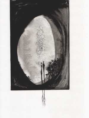 grafika 30/40, abstrakcja do salonu