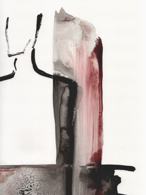 dyptyk obraz 2-częciowy, 50x70 malowany, abstrakcja,