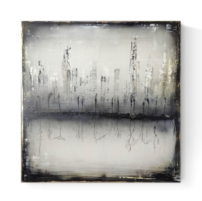 Obraz malowany na płótnie 120 x 120 cm