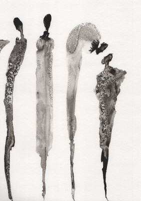 grafika 40 x 50 cm ręcznie malowana, nowoczesny obraz do salonu