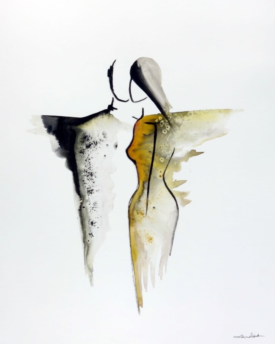 zestaw 2 grafik 40/50, styl skandynawski, abstrakcja
