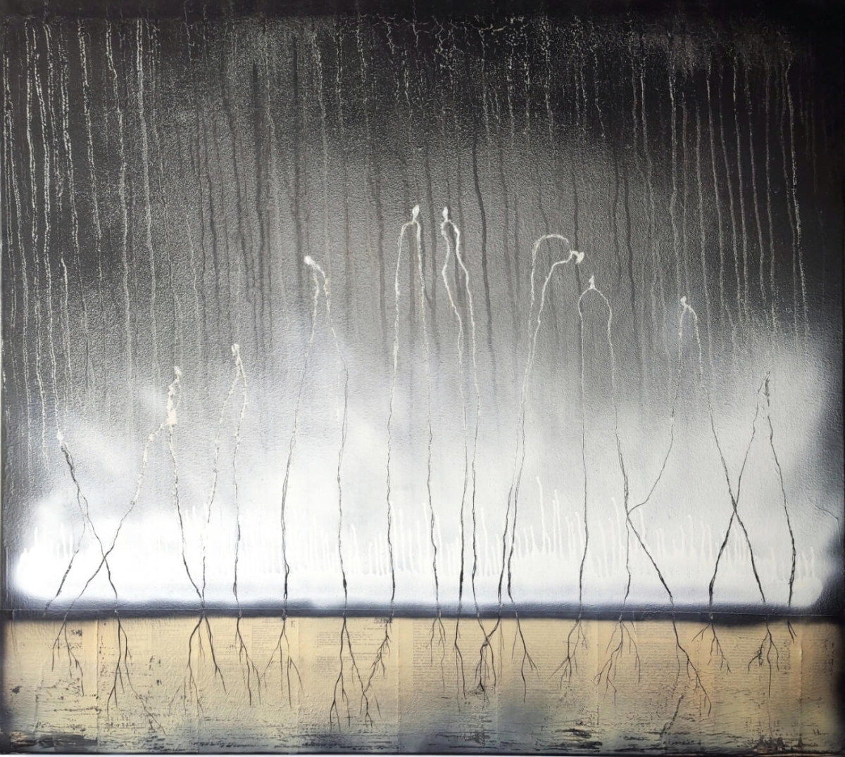Nowoczesna abstrakcja 110x120