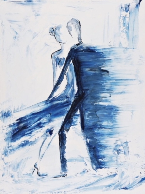 zestaw 3 obrazów 30 x 40 cm, abstrakcja