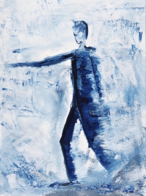 zestaw 3 obrazów 30 x 40 cm, abstrakcja