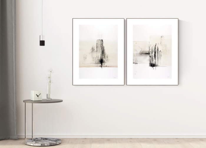 zestaw obrazów 50x70, abstrakcja