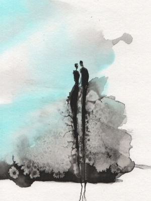 grafika 30/40, abstrakcja do salonu