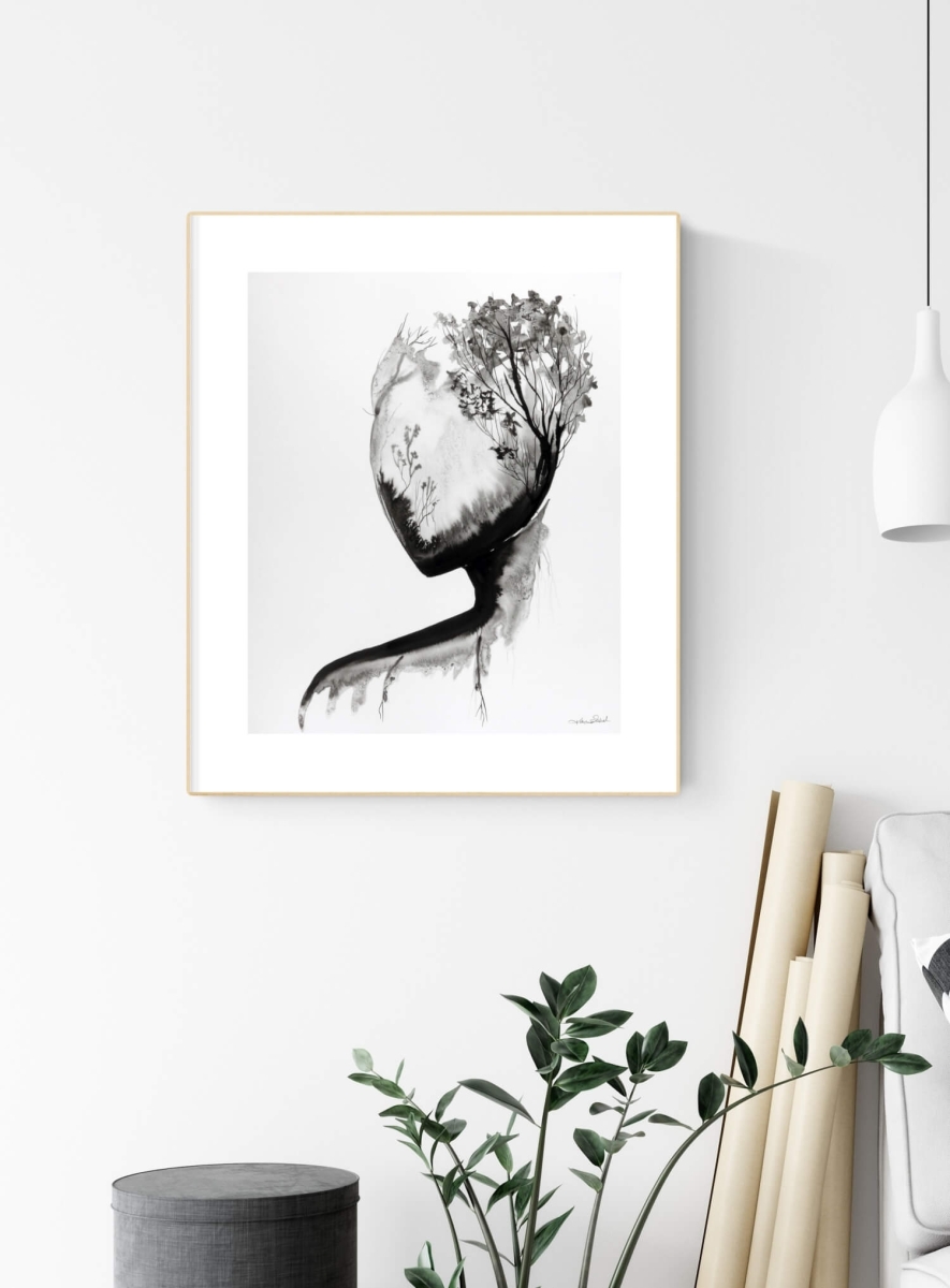 grafika 40x50, nowoczesny obraz do salonu