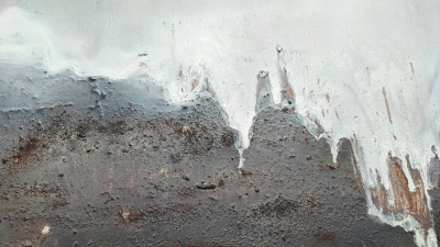 Nowoczesna abstrakcja 100x100 kolory ziemi