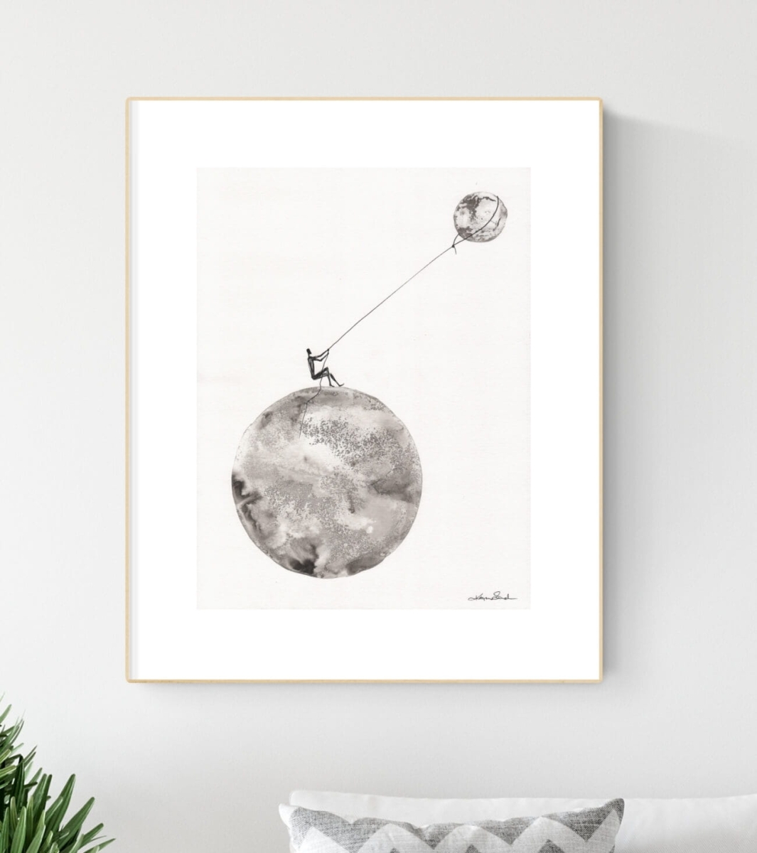 Oryginalna grafika artystyczna 30x40