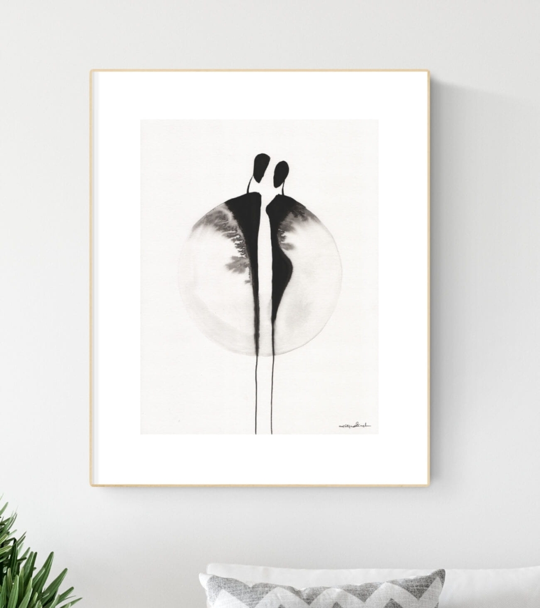 Oryginalna grafika artystyczna 30x40
