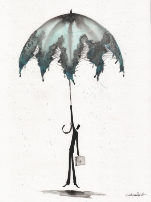 Zestaw 2 obrazów malowanych ręcznie 30x40, dyptyk