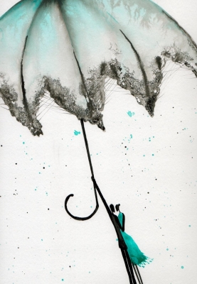 abstrakcja parasol