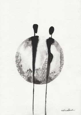 Zestaw 3 grafik 21x30, tryptyk
