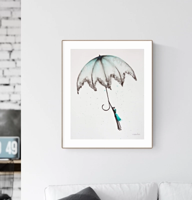 abstrakcja parasol