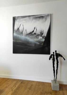 Nowoczesny obraz na płótnie, abstrakcja