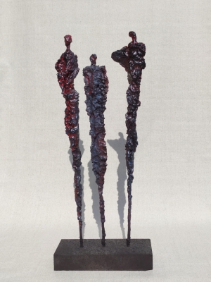 Duża rzeźba do salonu nowoczesna