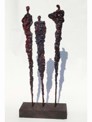 Duża rzeźba do salonu nowoczesna