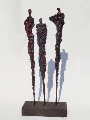 Duża rzeźba do salonu nowoczesna