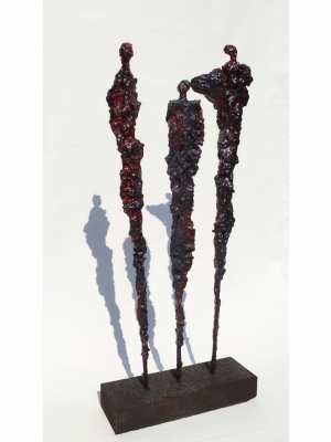 Duża rzeźba do salonu nowoczesna