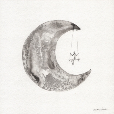 Zestaw 3 grafika 20x20 tryptyk pionowy