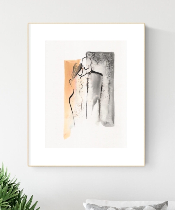 Oryginalna grafika artystyczna 30x40