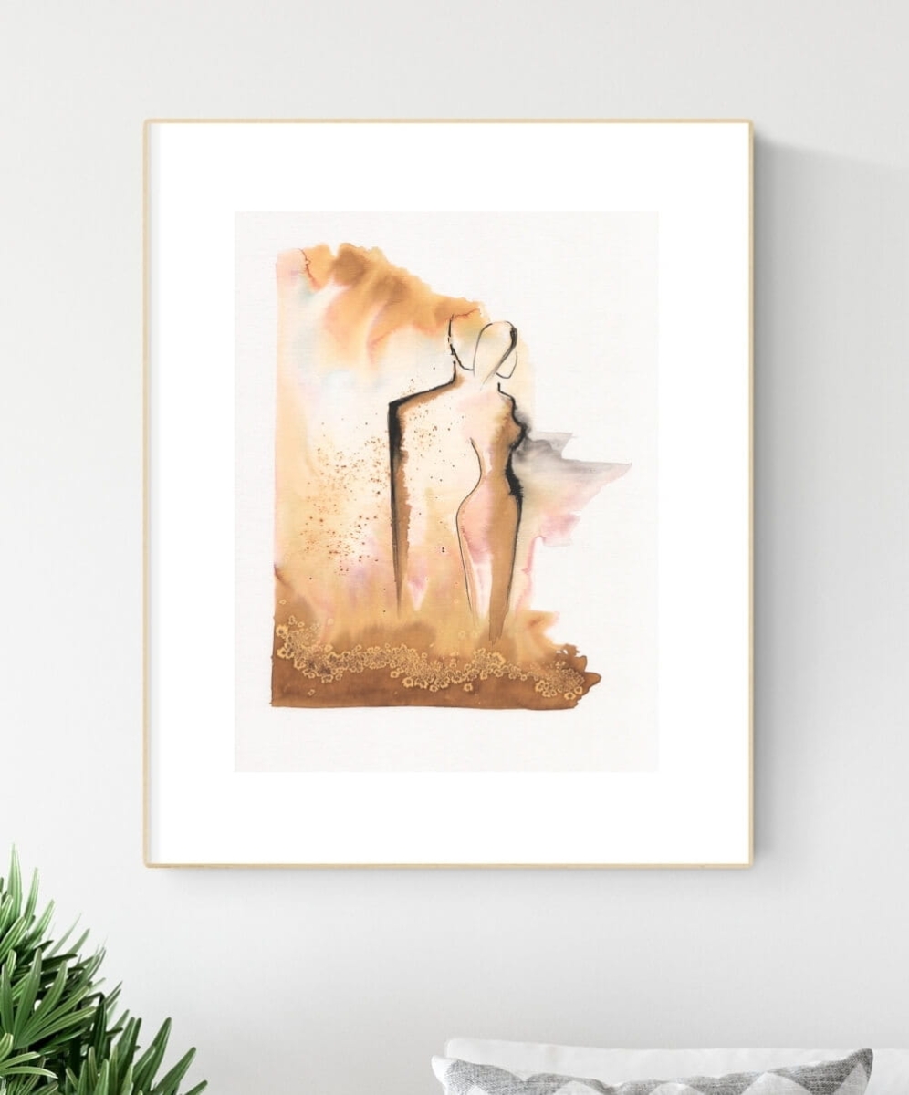 Oryginalna grafika artystyczna 30x40