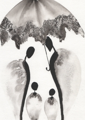 Zestaw 2 grafik 21x30 cm