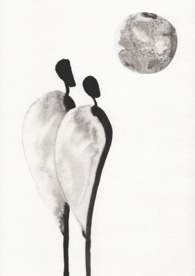 Zestaw 2 grafik 21x30 cm